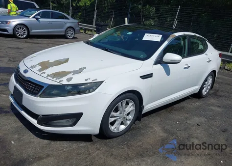 2012 Kia Optima Ex из США, поврежденный, VIN 5XXGN4A76CG042176